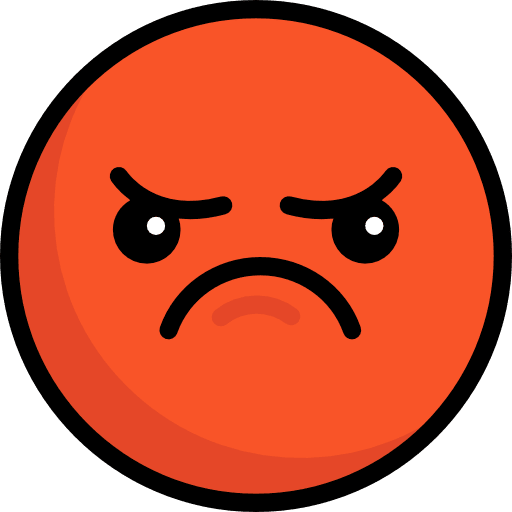 Angry emoji emoticons angry icon