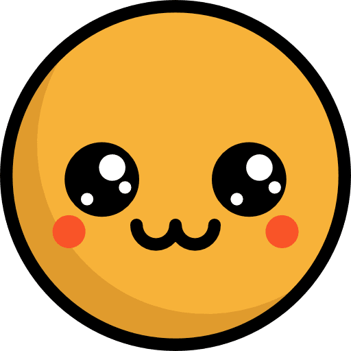 Cute cute feelings emoji icon