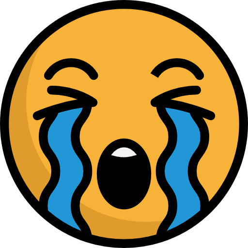 Crying crying emoticons emoji icon Crying crying emoticons emoji icon