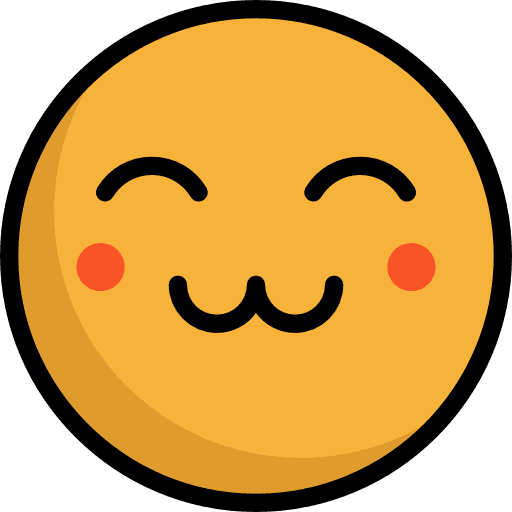 Happy cute smileys happy icon Happy cute smileys happy icon