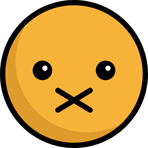 Muted emoji muted smileys icon Muted emoji muted smileys icon