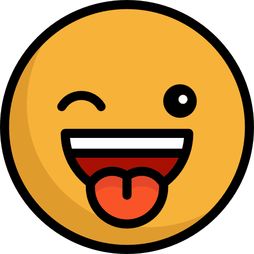 Wink emoticons emoji smileys icon Wink emoticons emoji smileys icon