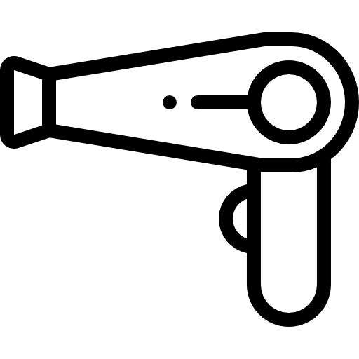 Hair dryer heat miscellaneous dryer icon Hair dryer heat miscellaneous dryer icon