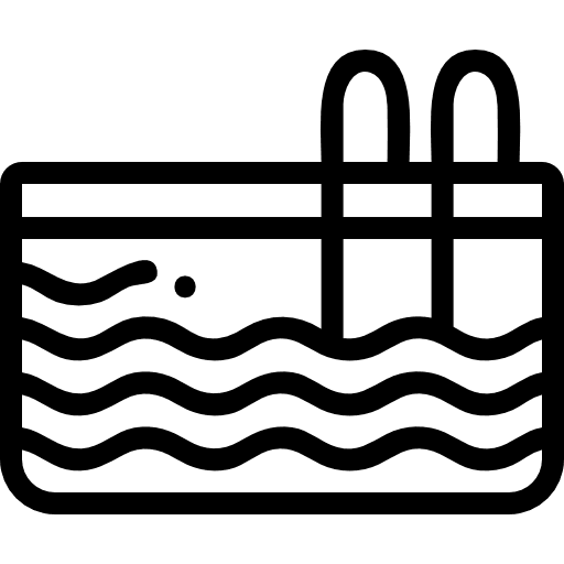 Swimming pool holidays swimming water icon