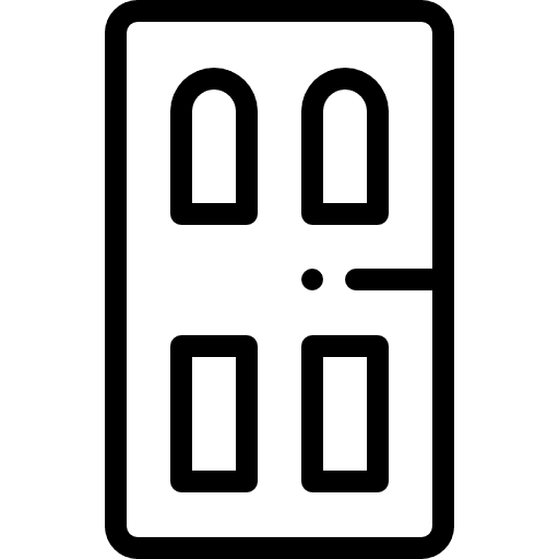 Door mythology palace hotel icon Door mythology palace hotel icon