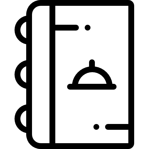 Menu food menus print products icon Menu food menus print products icon