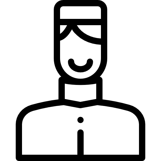 Bellboy worker profession job icon Bellboy worker profession job icon