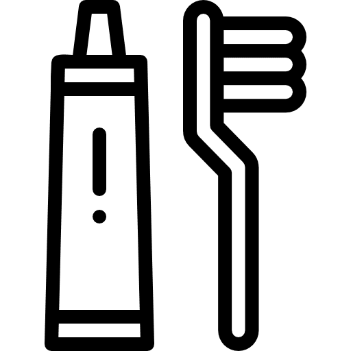 Toothbrush hygienic healthcare and medical dental care icon Toothbrush hygienic healthcare and medical dental care icon