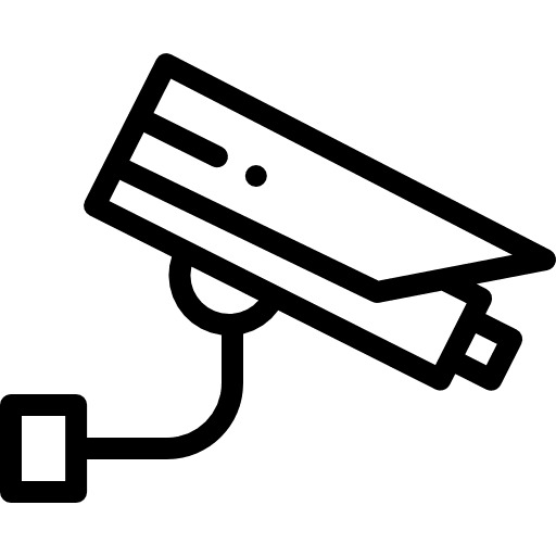 Cctv recording security system security icon Cctv recording security system security icon