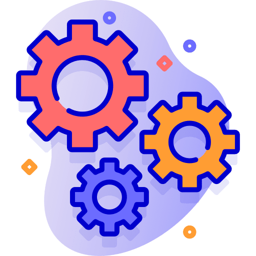 Setting wheels computer interface icon