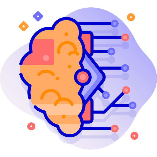 Brain head user psychology icon Brain head user psychology icon
