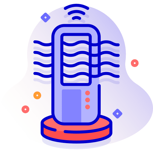 Air computer ventilation transportation icon Air computer ventilation transportation icon