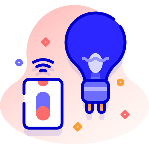 Lamp computer electronics technology icon Lamp computer electronics technology icon