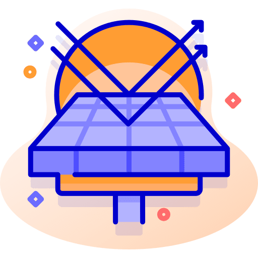 Solar panel nature ecological ecology and environment icon Solar panel nature ecological ecology and environment icon