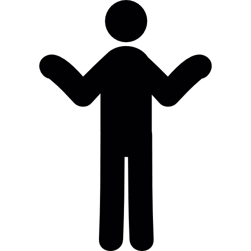 Don't know posing expression sports wondering icon