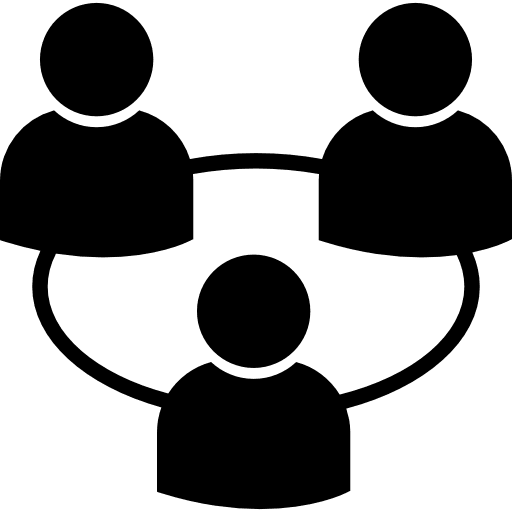 Users relation user people relation icon