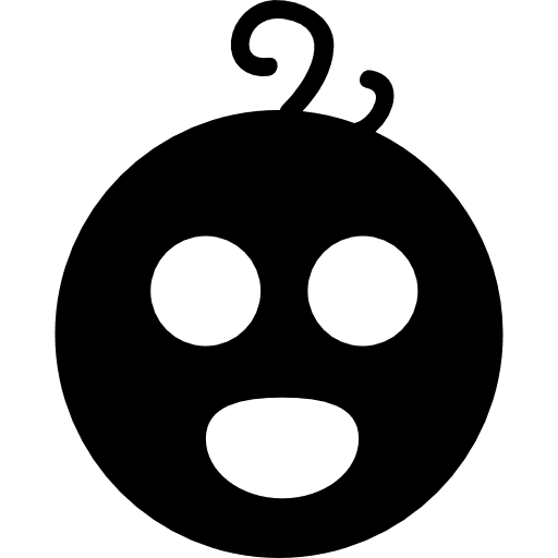 Baby face babies face baby icon