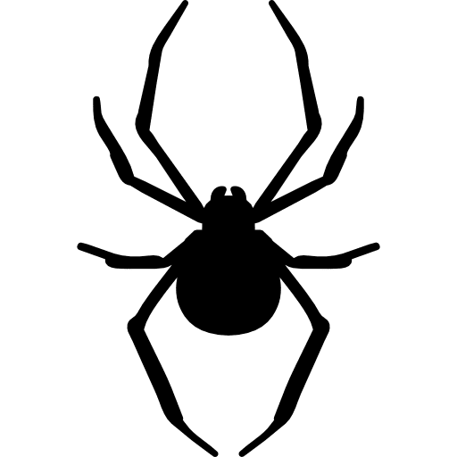 Spider arthropod animal silhouette arachnid arthropods arthropod icon