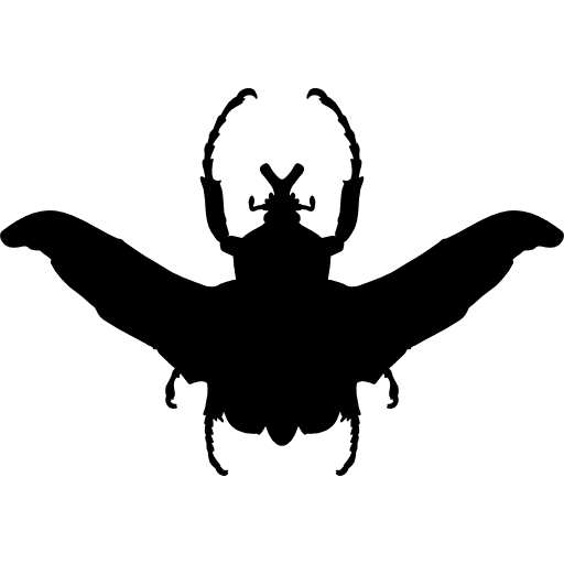 Bull beetle insect animal shape shapes animal kingdom beetle icon