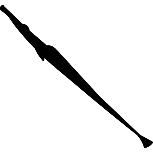 Cornet fish shape cornet shape fish icon