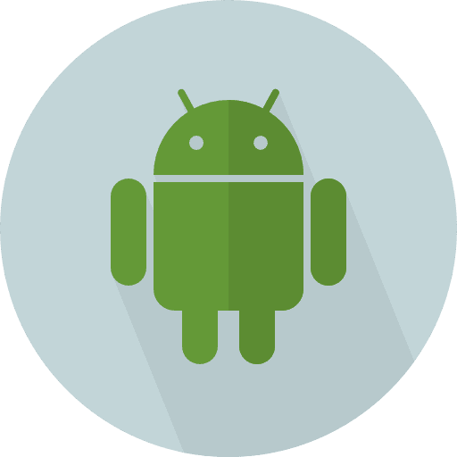 Android social media logotype seo and web icon