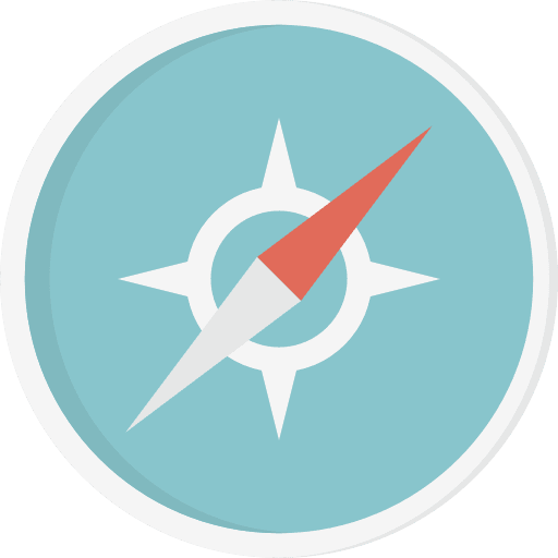 Safari browser squares apple icon