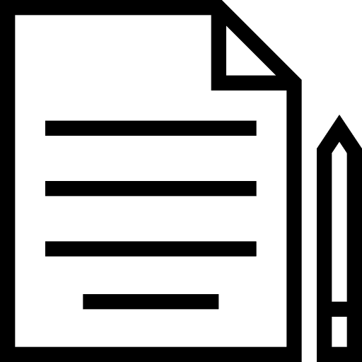 File edit archive interface icon