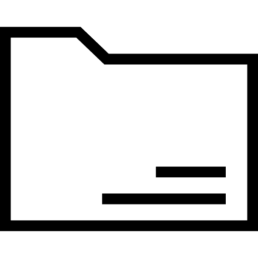 Folder folder files and folders storage icon