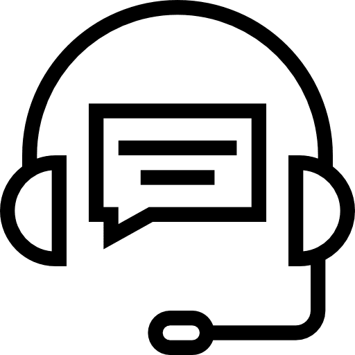 Headset headset microphone communications icon