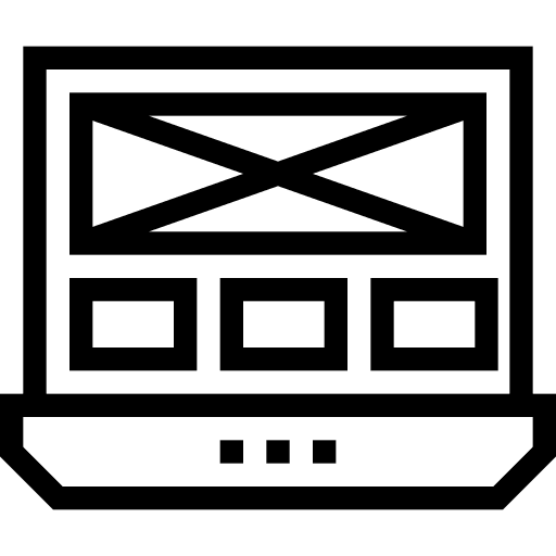 Laptop electronic laptop computing icon