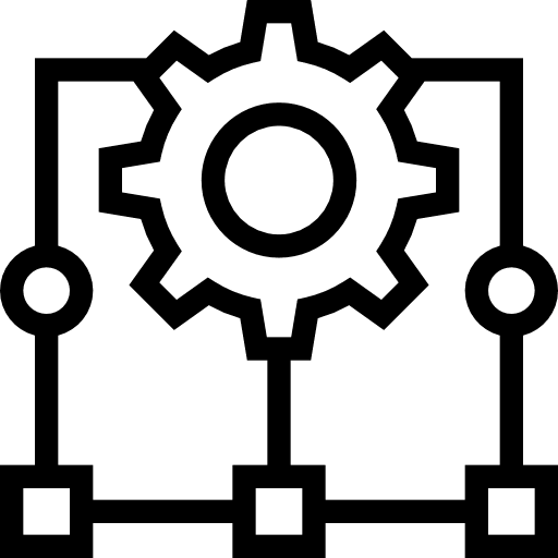 Networking shapes networking connector icon