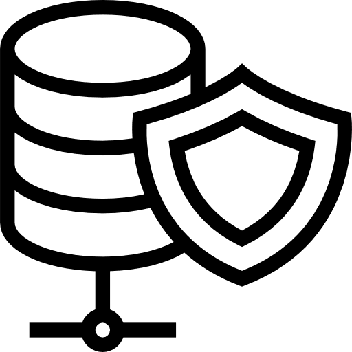 Server technology shield files icon