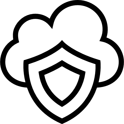 Shield shield antivirus security icon