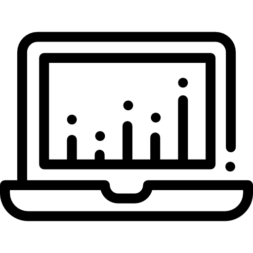 Laptop technology computer computing icon