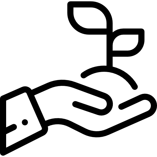 Sprout trees gardening ecology and environment icon