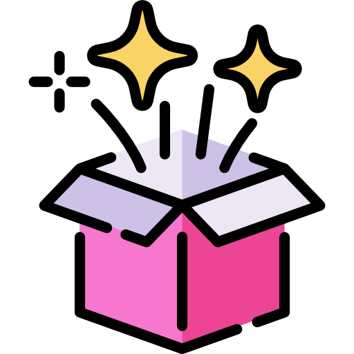 Magic box entertainment magician icon