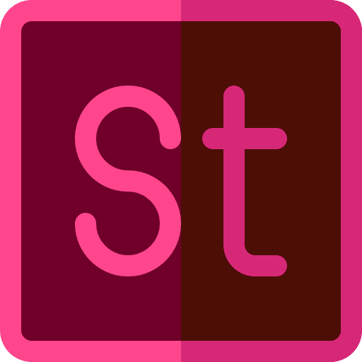 Stock adobe extension format icon Stock adobe extension format icon