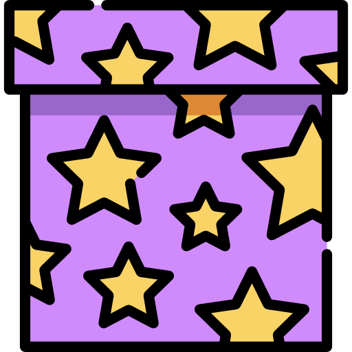 Box box magic entertainment icon Box box magic entertainment icon