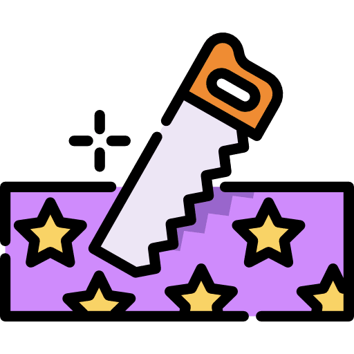 Sawing entertainment magic focus icon Sawing entertainment magic focus icon