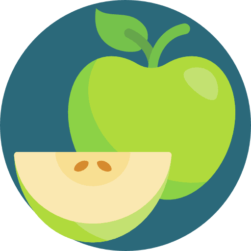 Apple apple diet healthy food icon