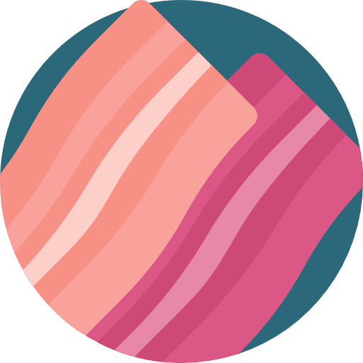 Bacon fried grilled streaky icon