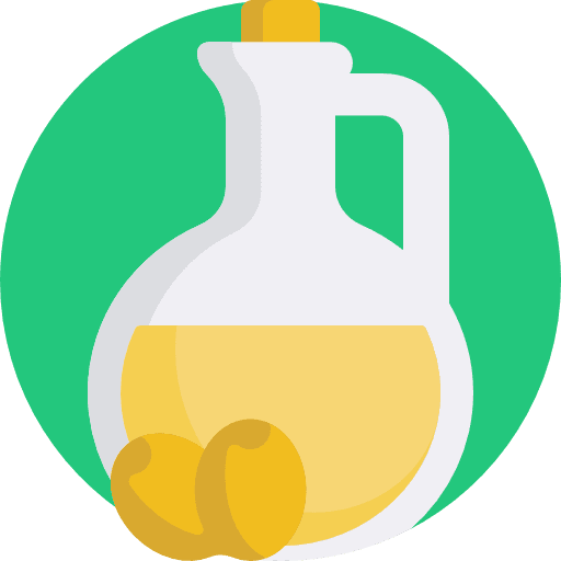 Olive oil healthy food organic vegan icon