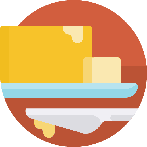 Butter butter food and restaurant toast icon