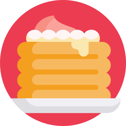 Pancake dessert food pancake icon