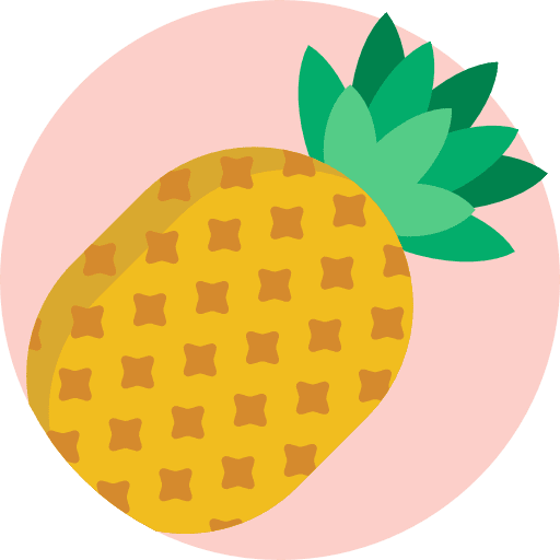 Pineapple pineapples vegetable cooking icon