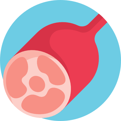 Pork butcher food and restaurant food icon