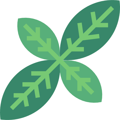 Basil peppermint herbs ecology and environment icon Basil peppermint herbs ecology and environment icon