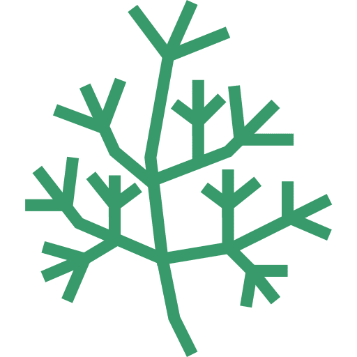 Dill nature food and restaurant healthy food icon Dill nature food and restaurant healthy food icon