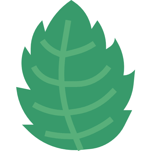 Mint food and restaurant vegetarian leaf icon Mint food and restaurant vegetarian leaf icon