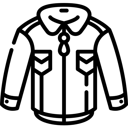 Jacket garment clothes clothing icon